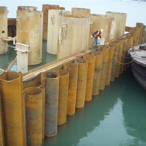 景德镇钢护筒现场安装